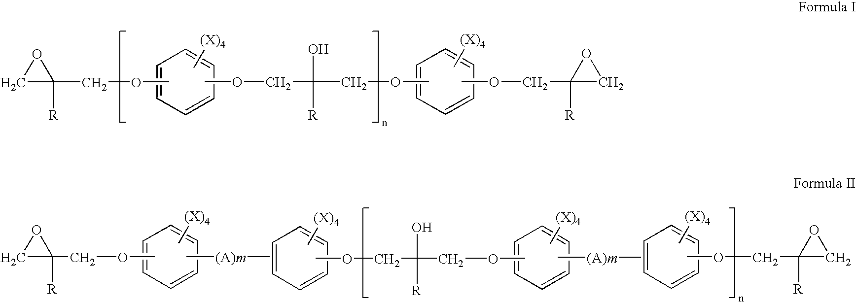 High throughput process for reactive extrusion of epoxy resin