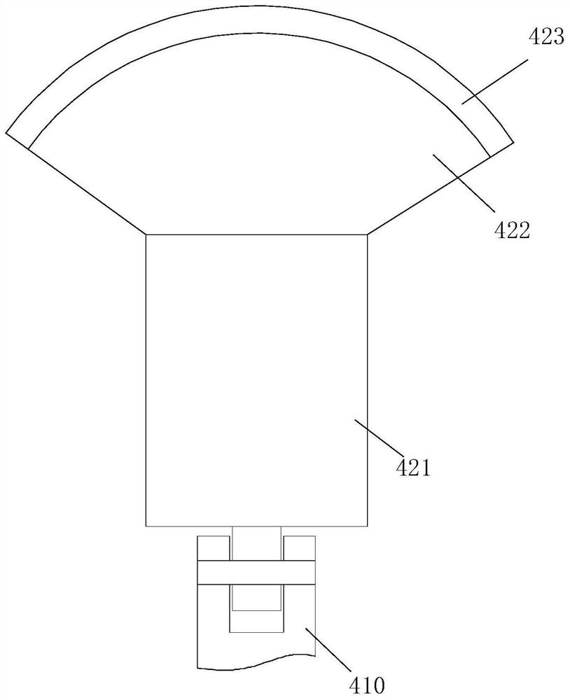 Tool and equipment for machining middle opening of valve body