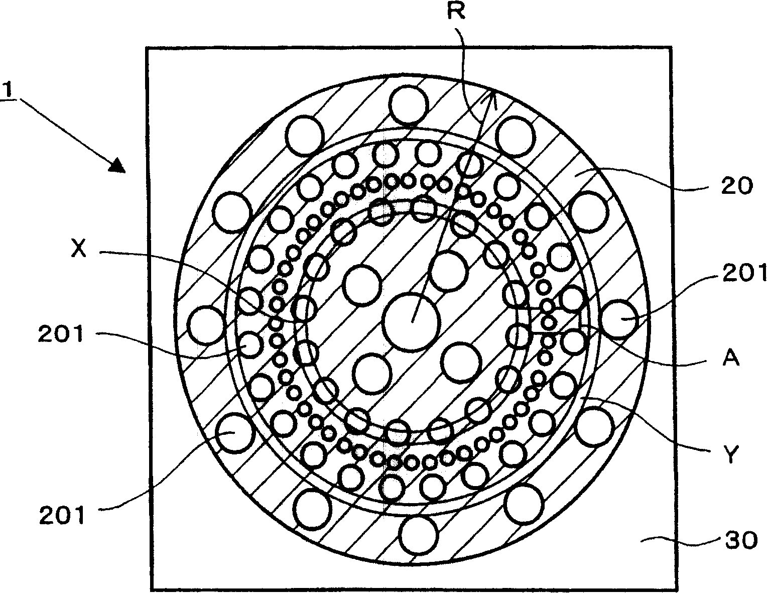 Liquid crystal aberration correcting element