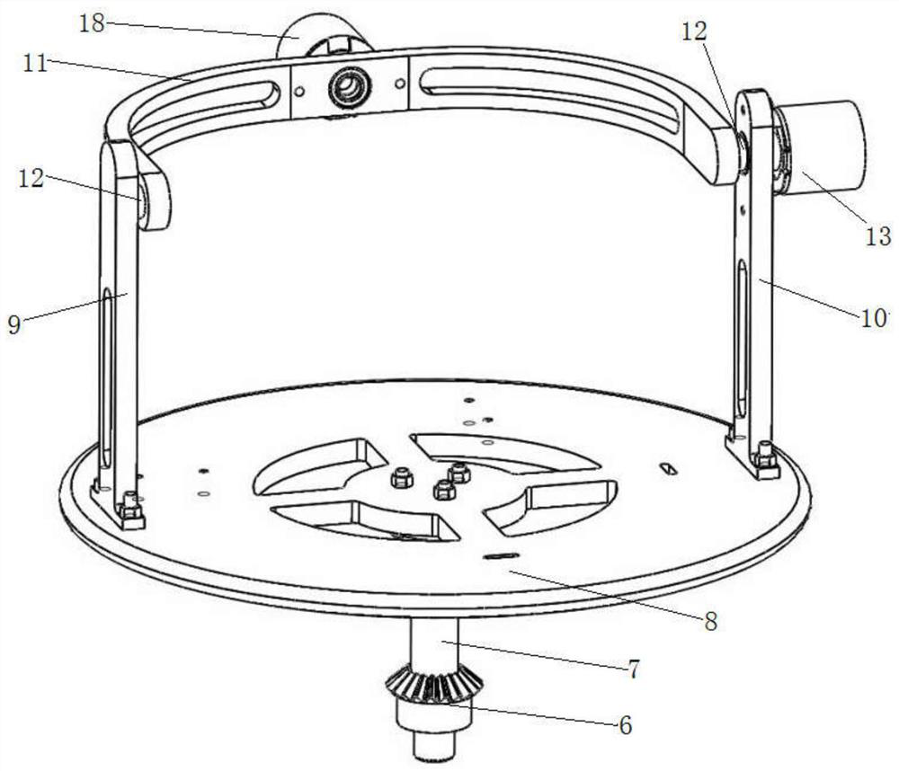 Series-parallel flexible ankle joint rehabilitation device