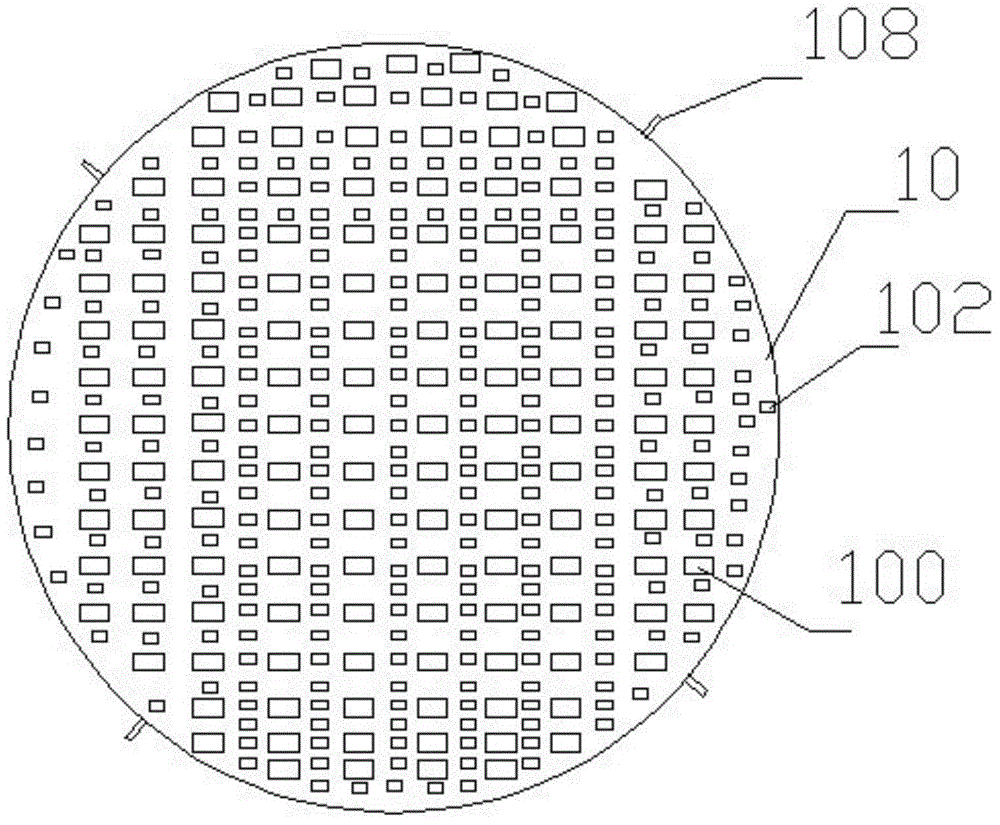 Device for brewing white liquor