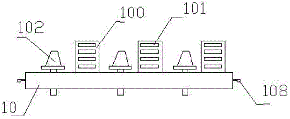 Device for brewing white liquor