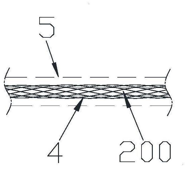 Conveying system of blood flow reconstruction stent