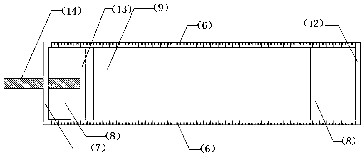 Adjustable type concrete beam pouring mold for experiment