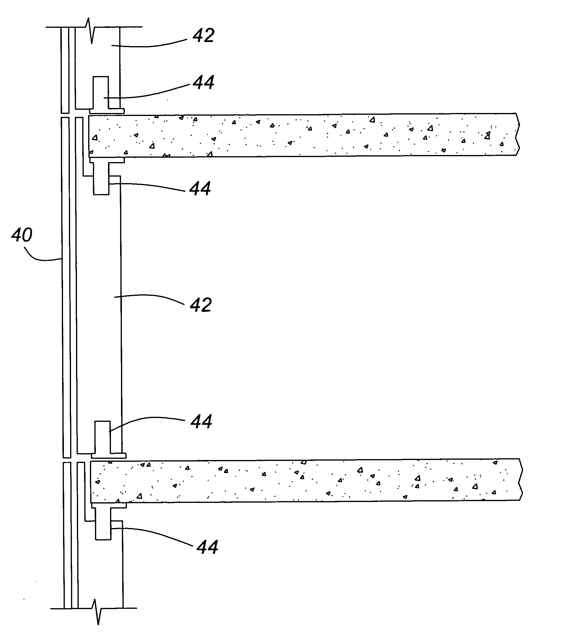 Hybrid window wall/curtain wall system and method of installation