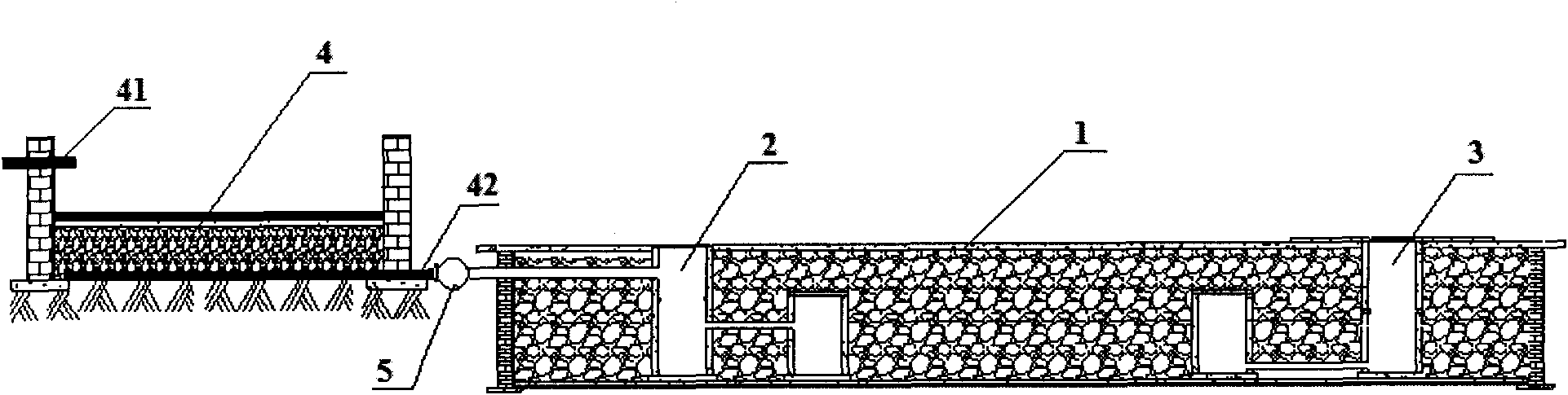 Clear water storage system