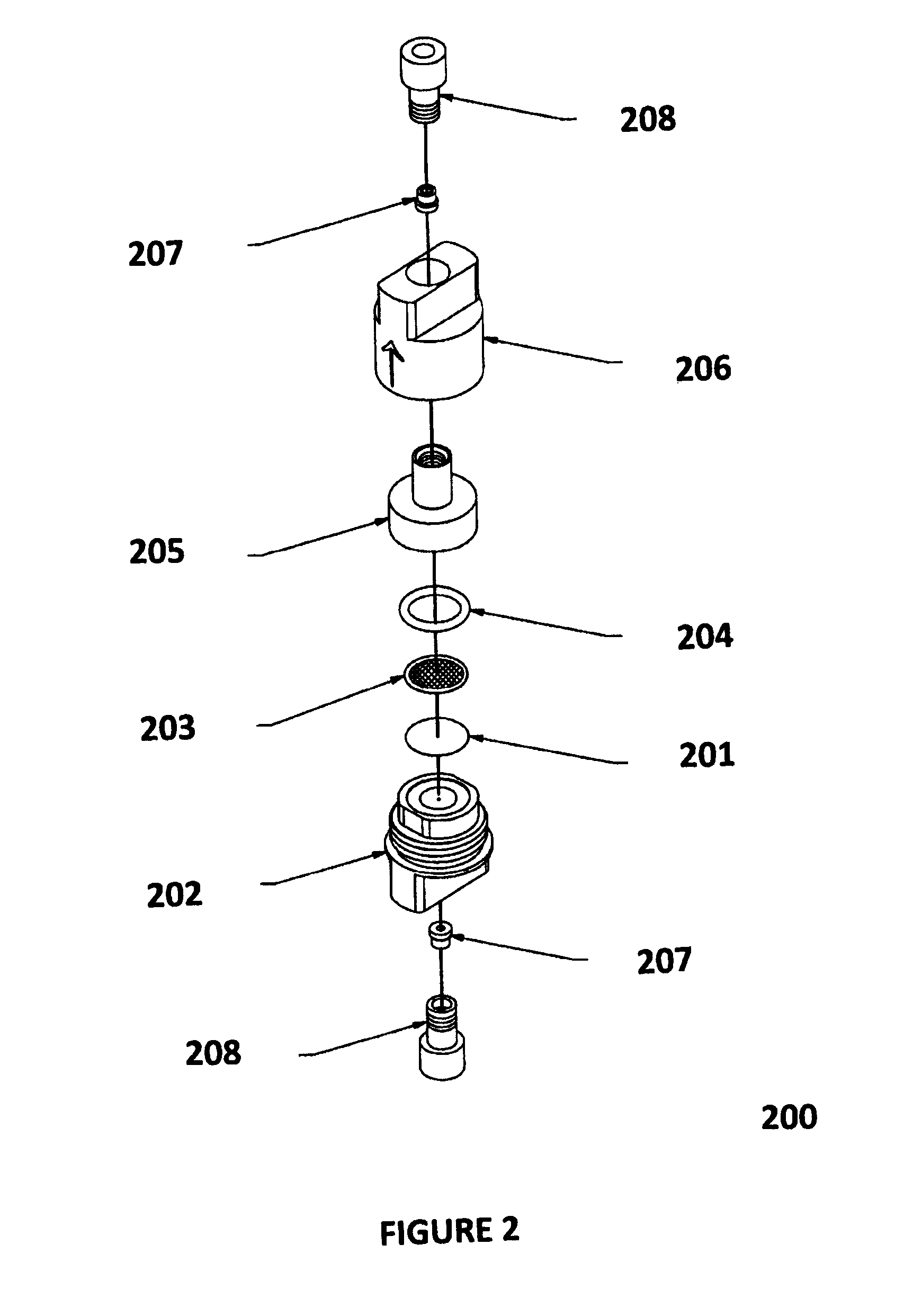 Low volume in-line filtration method for evaluation of asphaltenes for hydrocarbon-containing feedstock