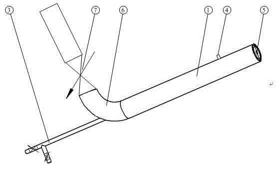 Tiny-oil ignition device of pulverized coal burner