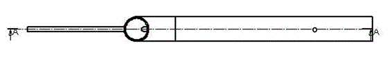 Tiny-oil ignition device of pulverized coal burner