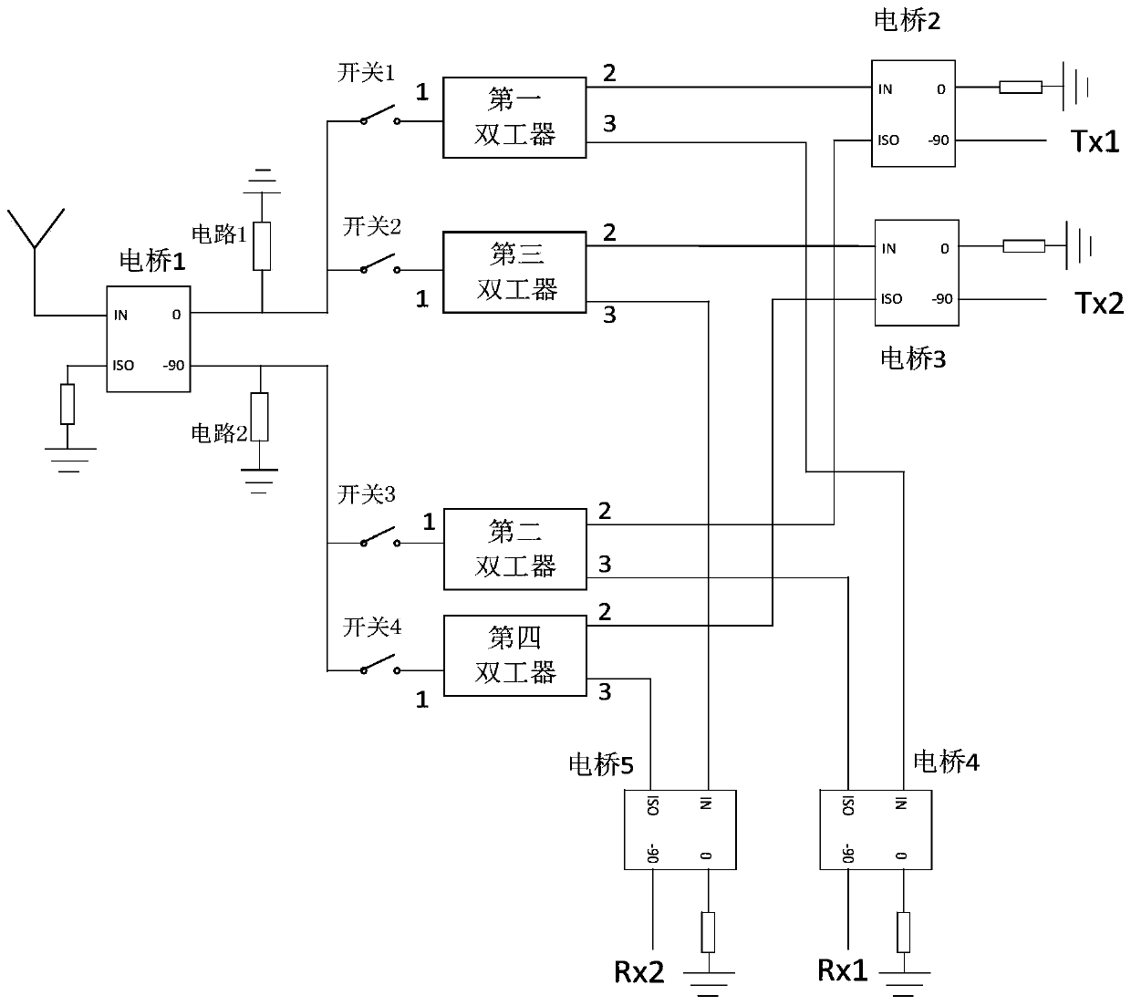 Reconfigurable multiplexer and communication equipment