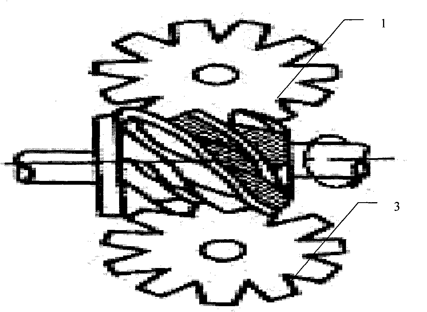 Single-screw fluid power generator and generating method