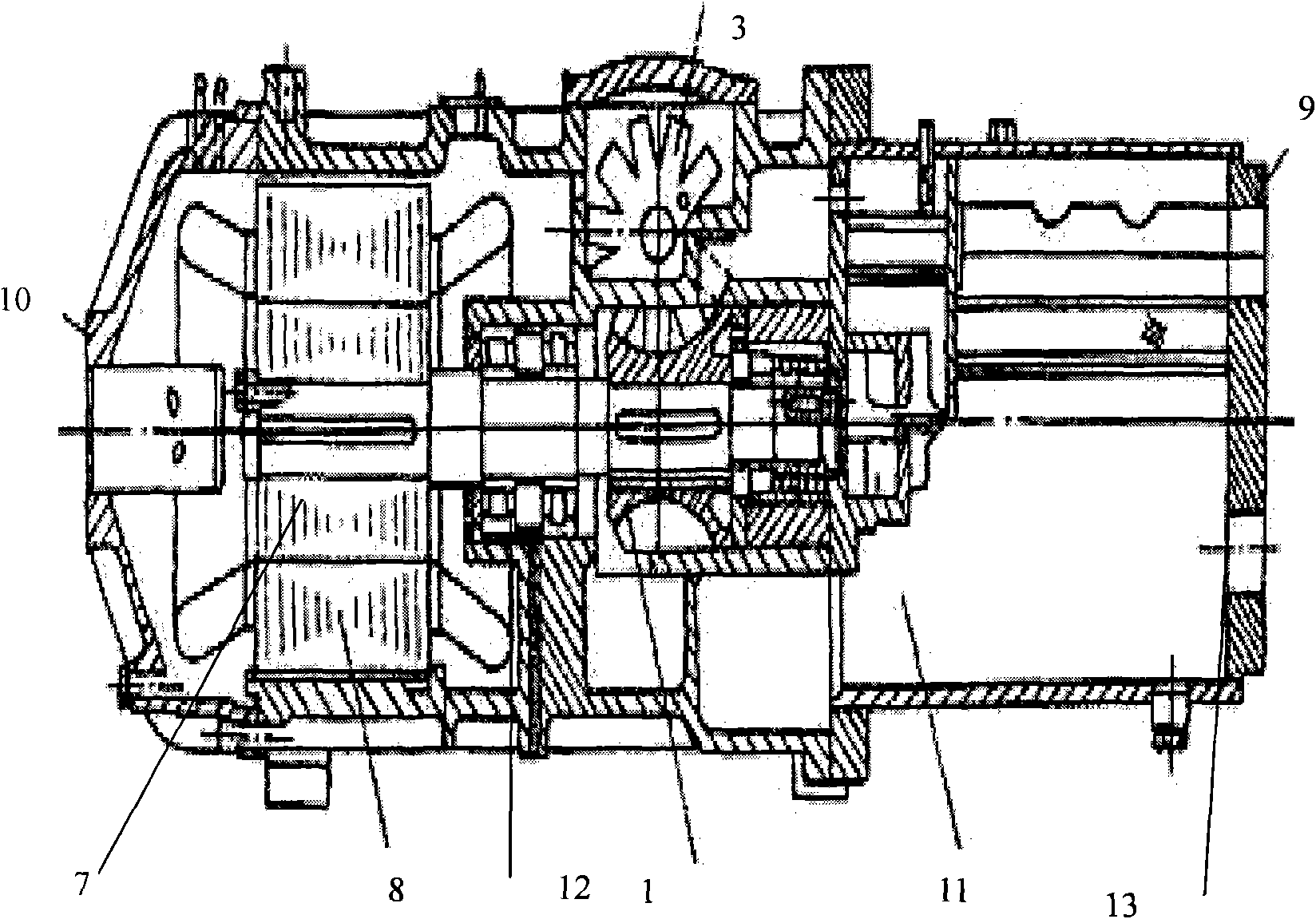 Single-screw fluid power generator and generating method