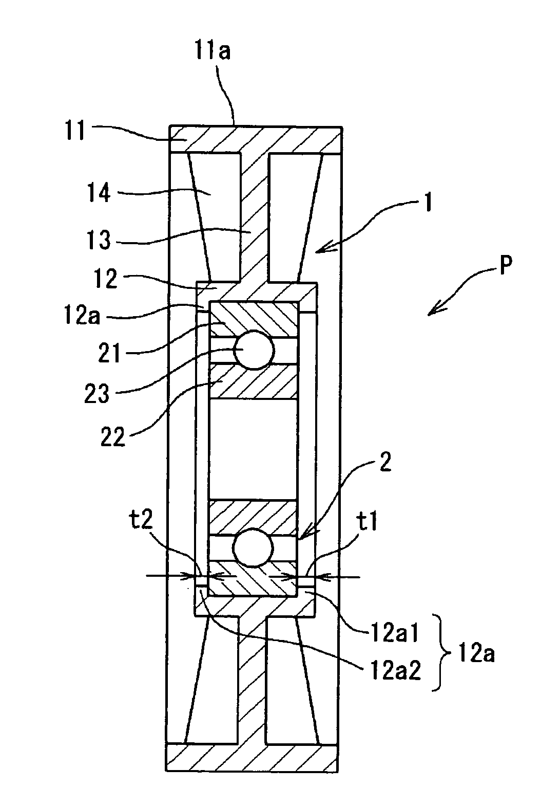 Resin wound component