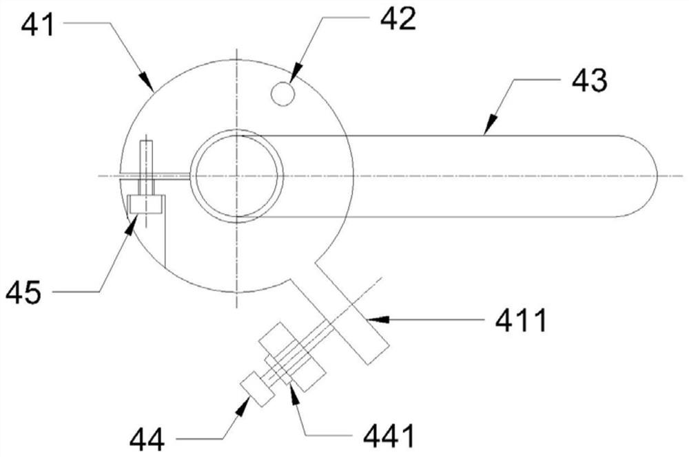 Annular blowing pipeline structure and operation method thereof