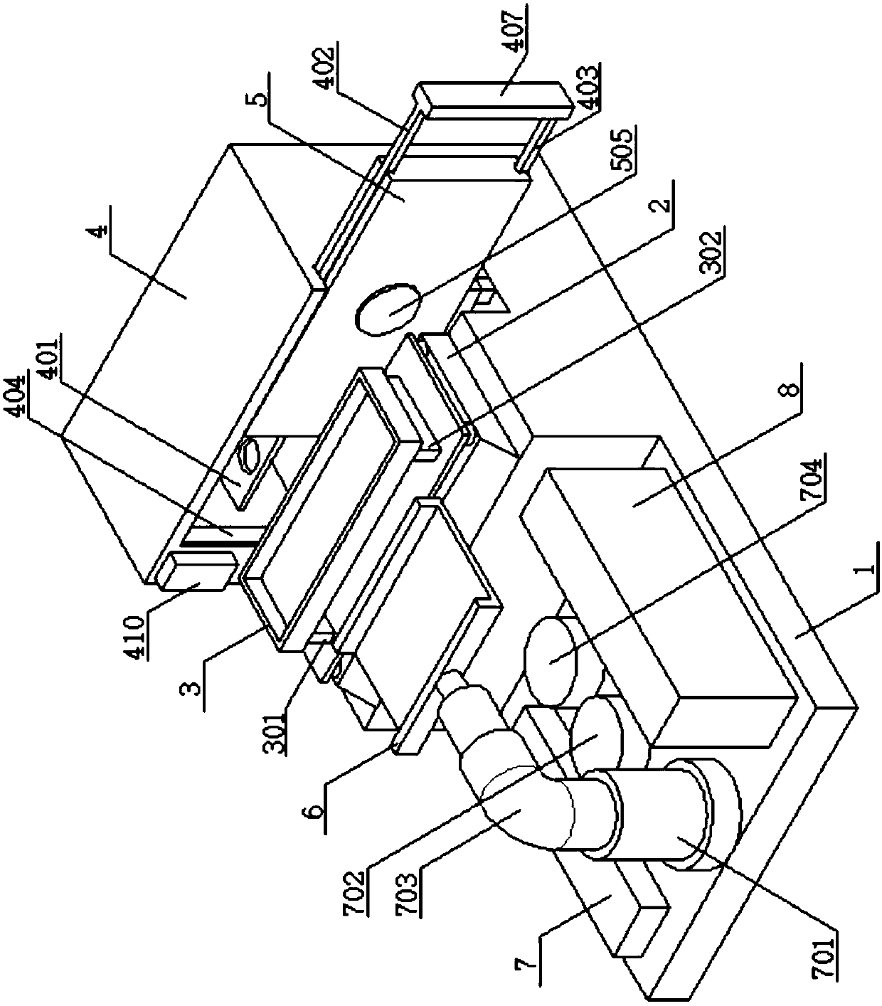 System for testing total moisture in coal on basis of Internet of Things as well as test method