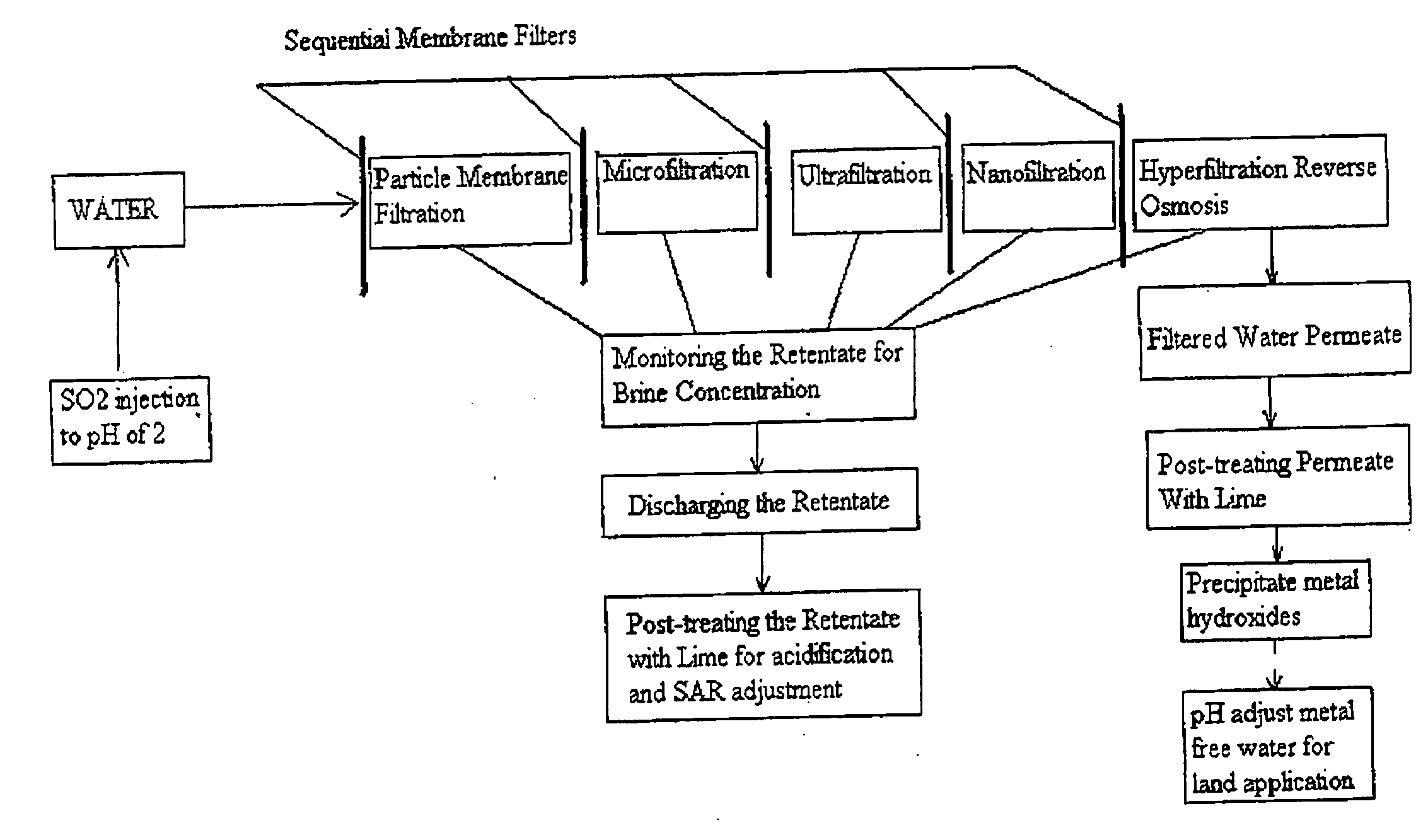 Treatment method for reverse osmosis filtration systems