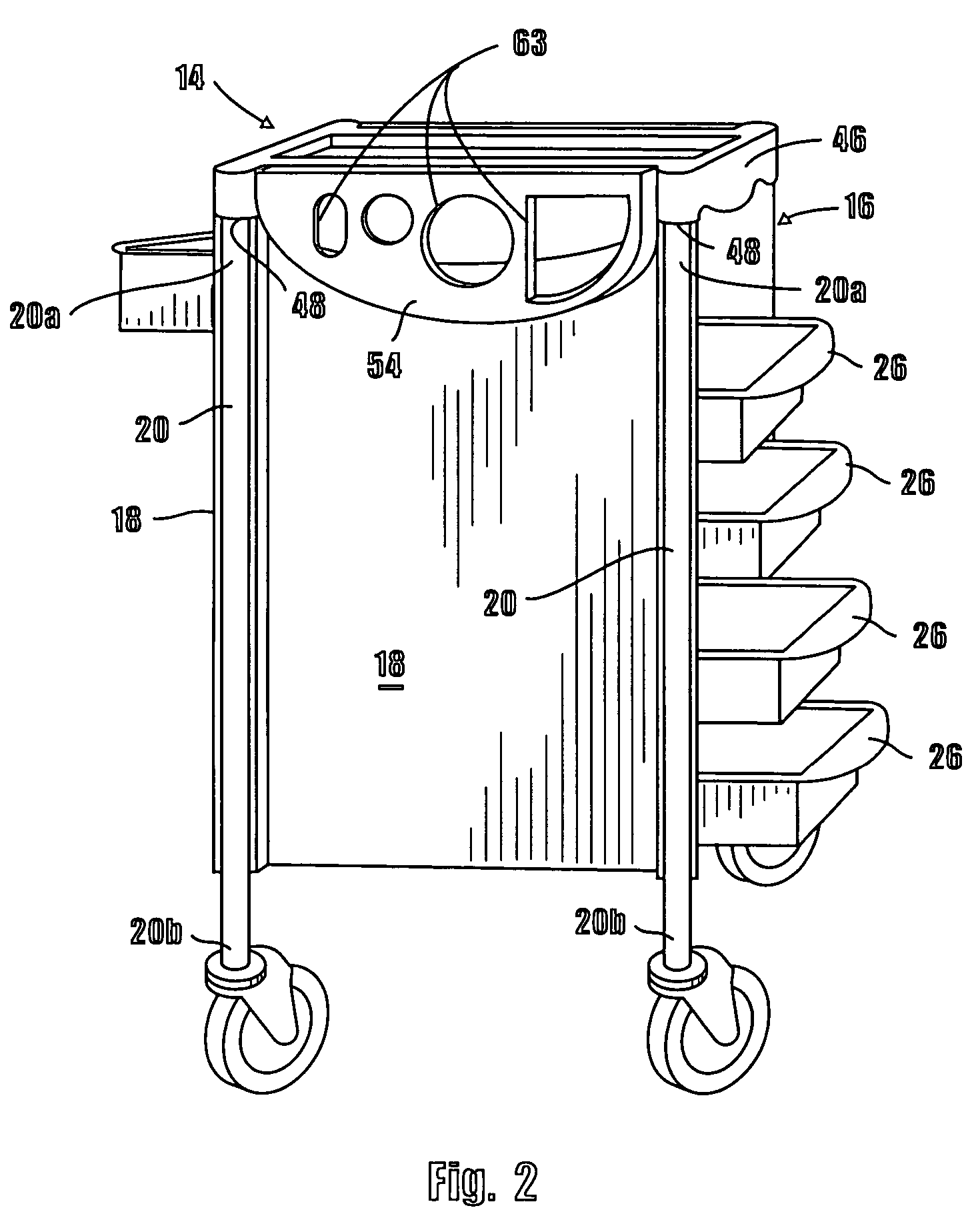 Foldable trolley