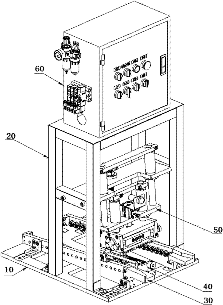 Automatic pole lug bending device