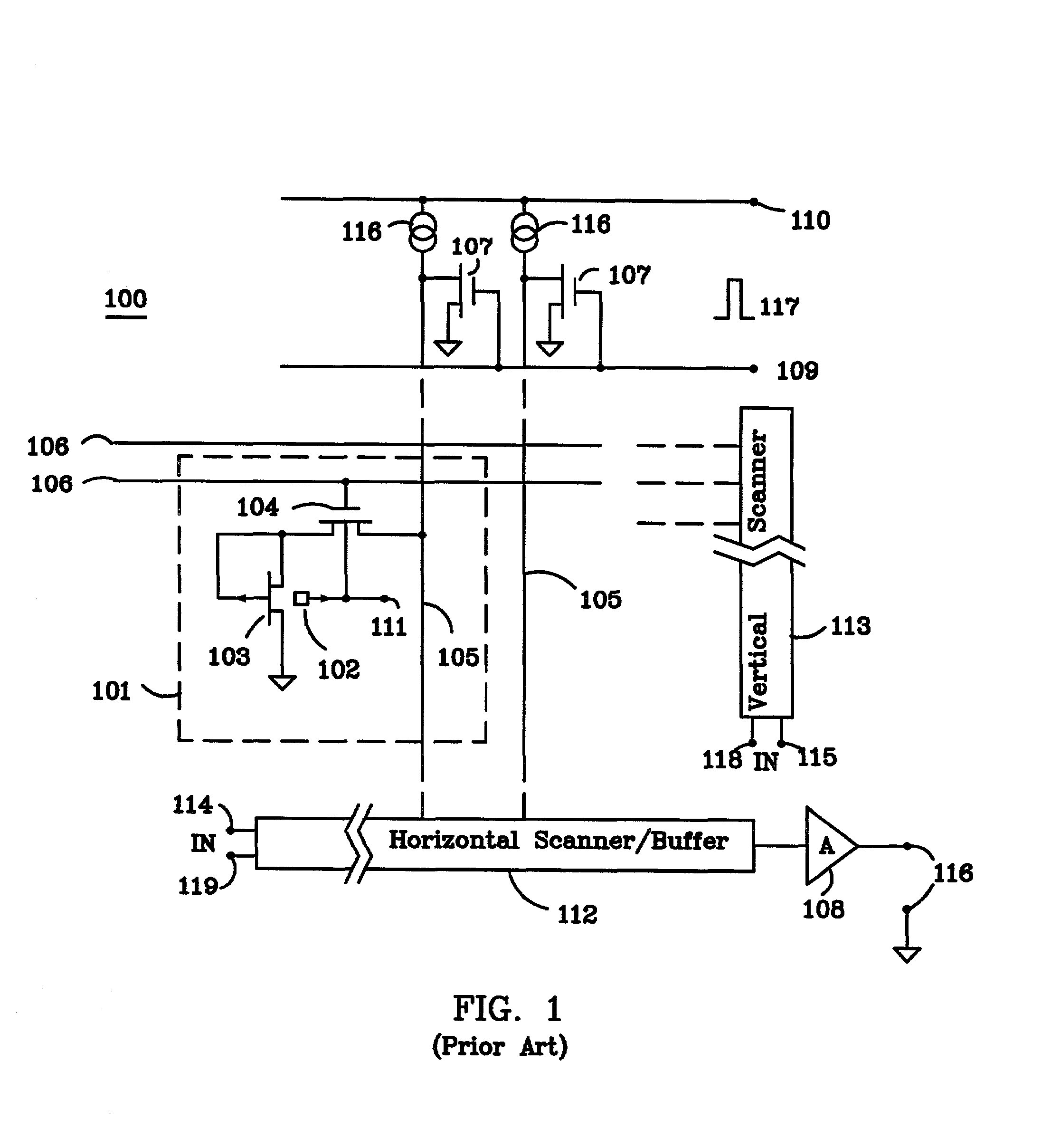 High dynamic range active pixel CMOS image sensor and data processing system incorporating adaptive pixel reset