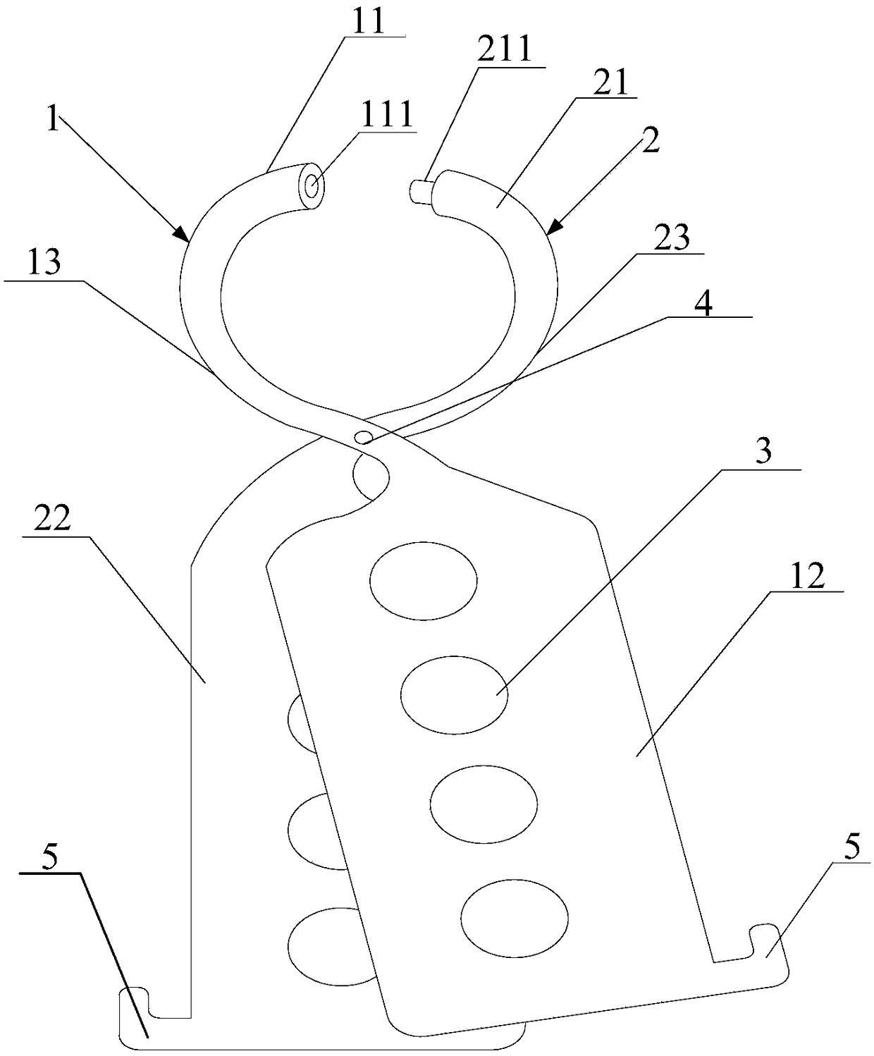 Safe auxiliary device for operation box