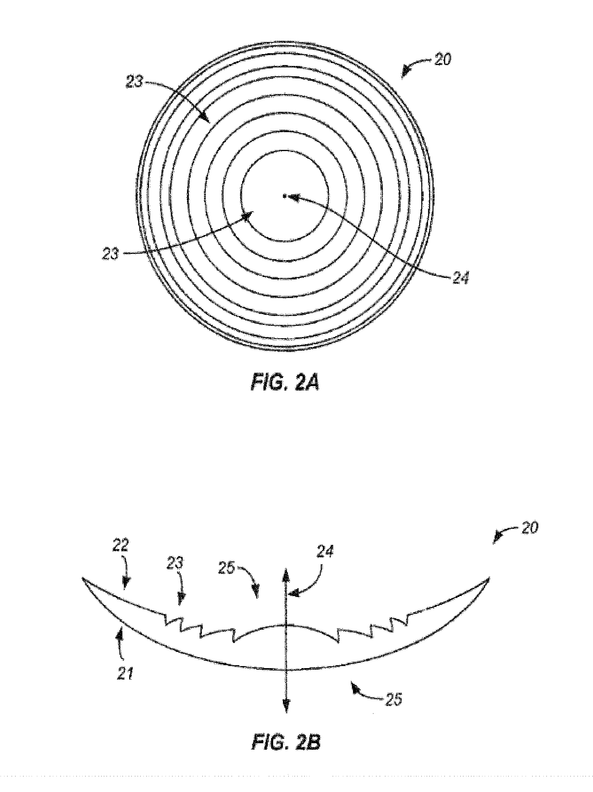 Multi-ring lens, systems and methods for extended depth of focus