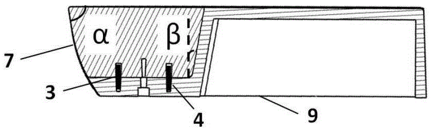 Composite material forming mould