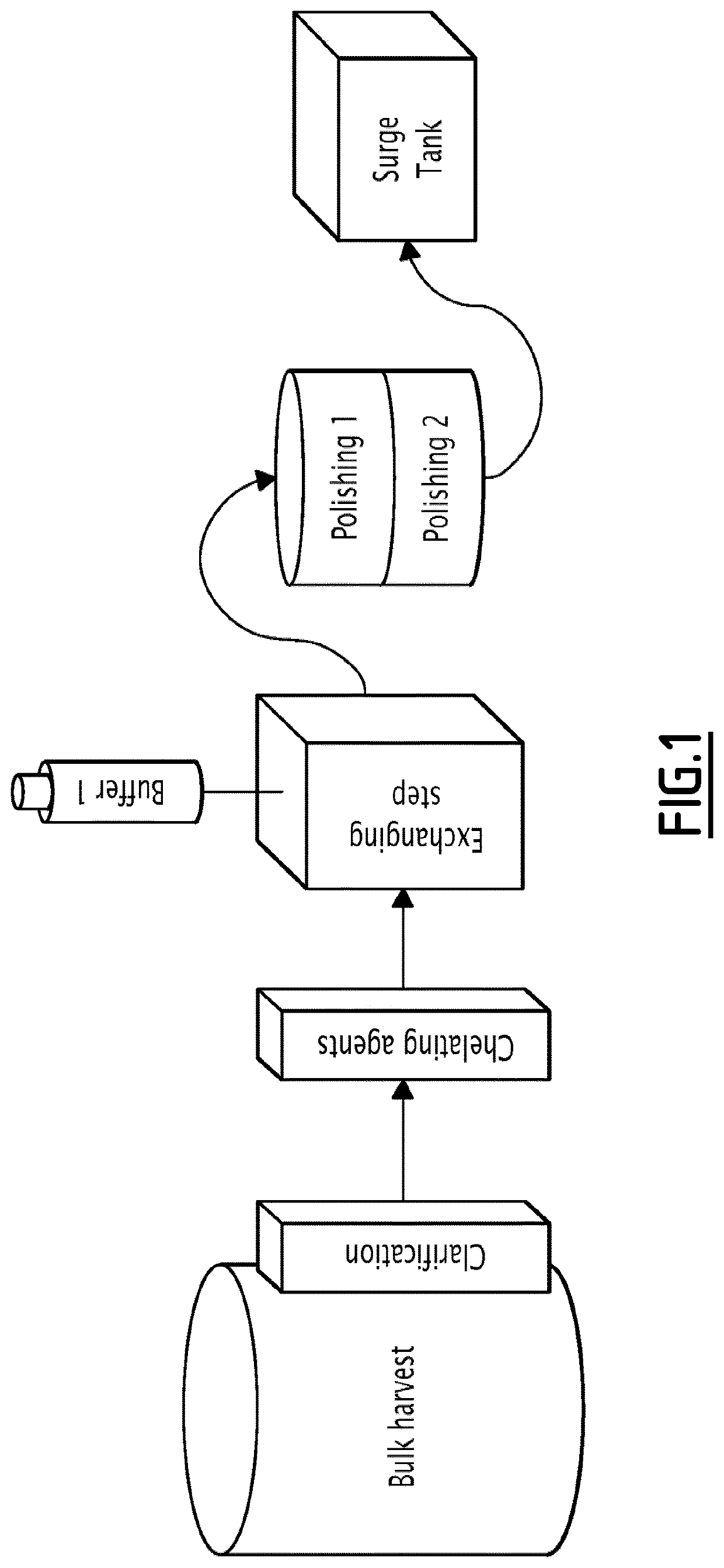 Full flow-through process for purifying recombinant proteins