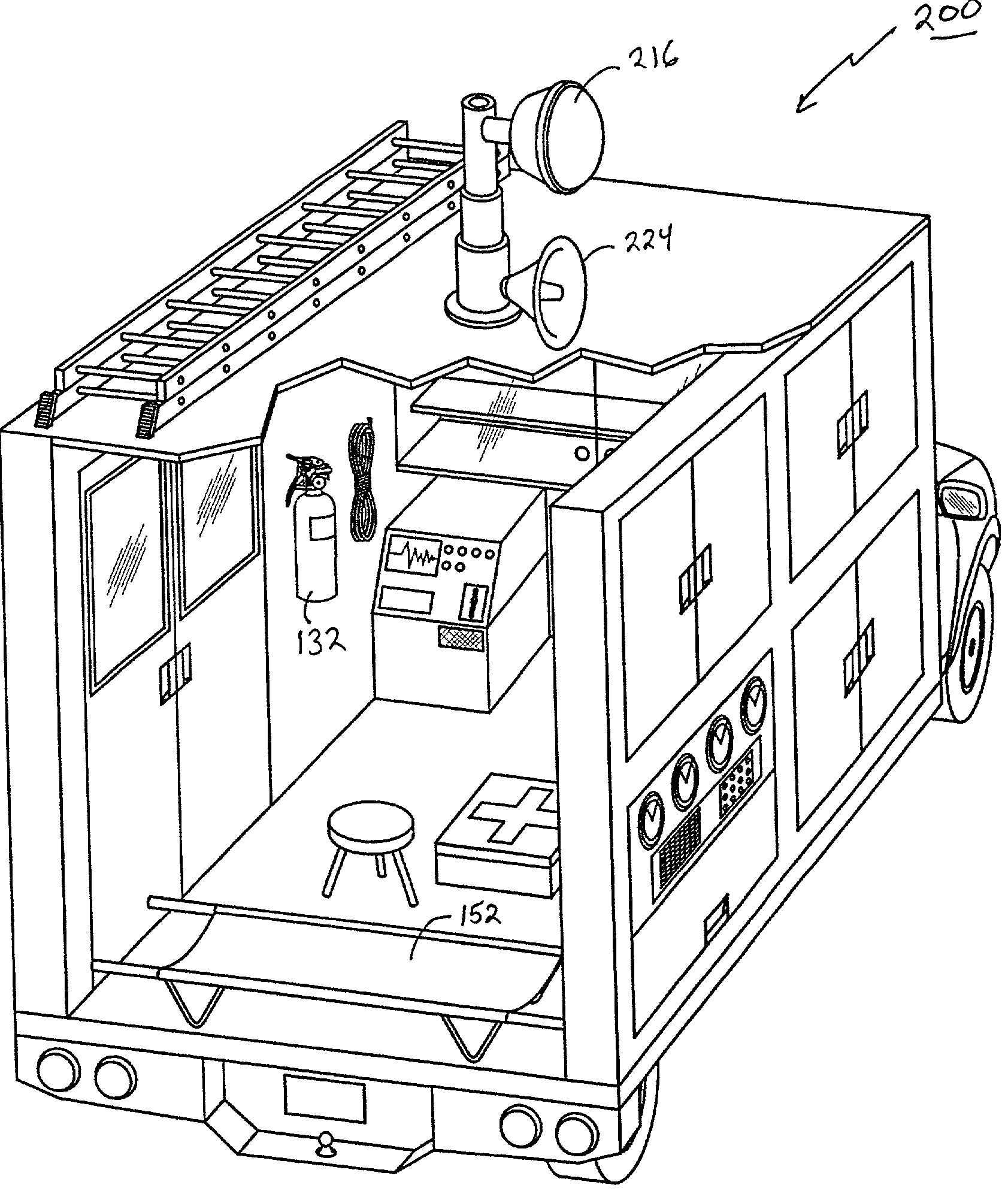 Offroad search and rescue vehicle