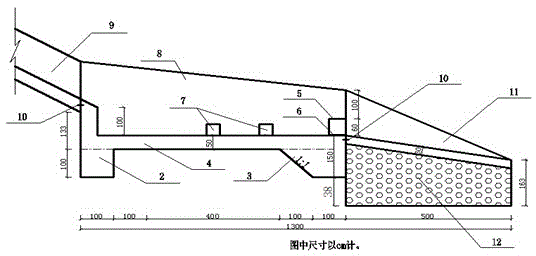 Force eliminating drainage facility