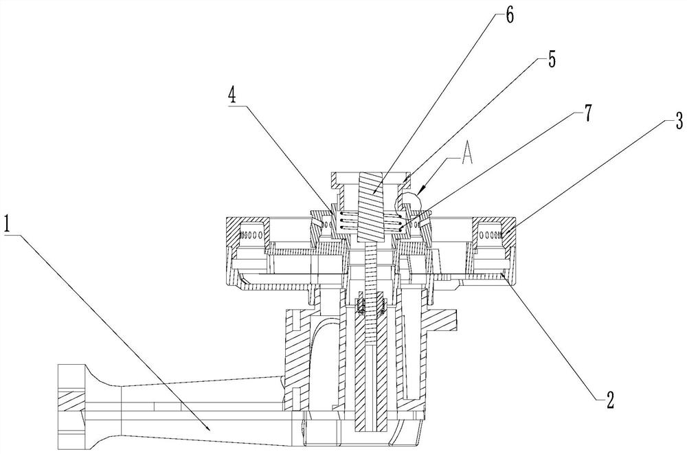 Dry burning prevention device and gas stove