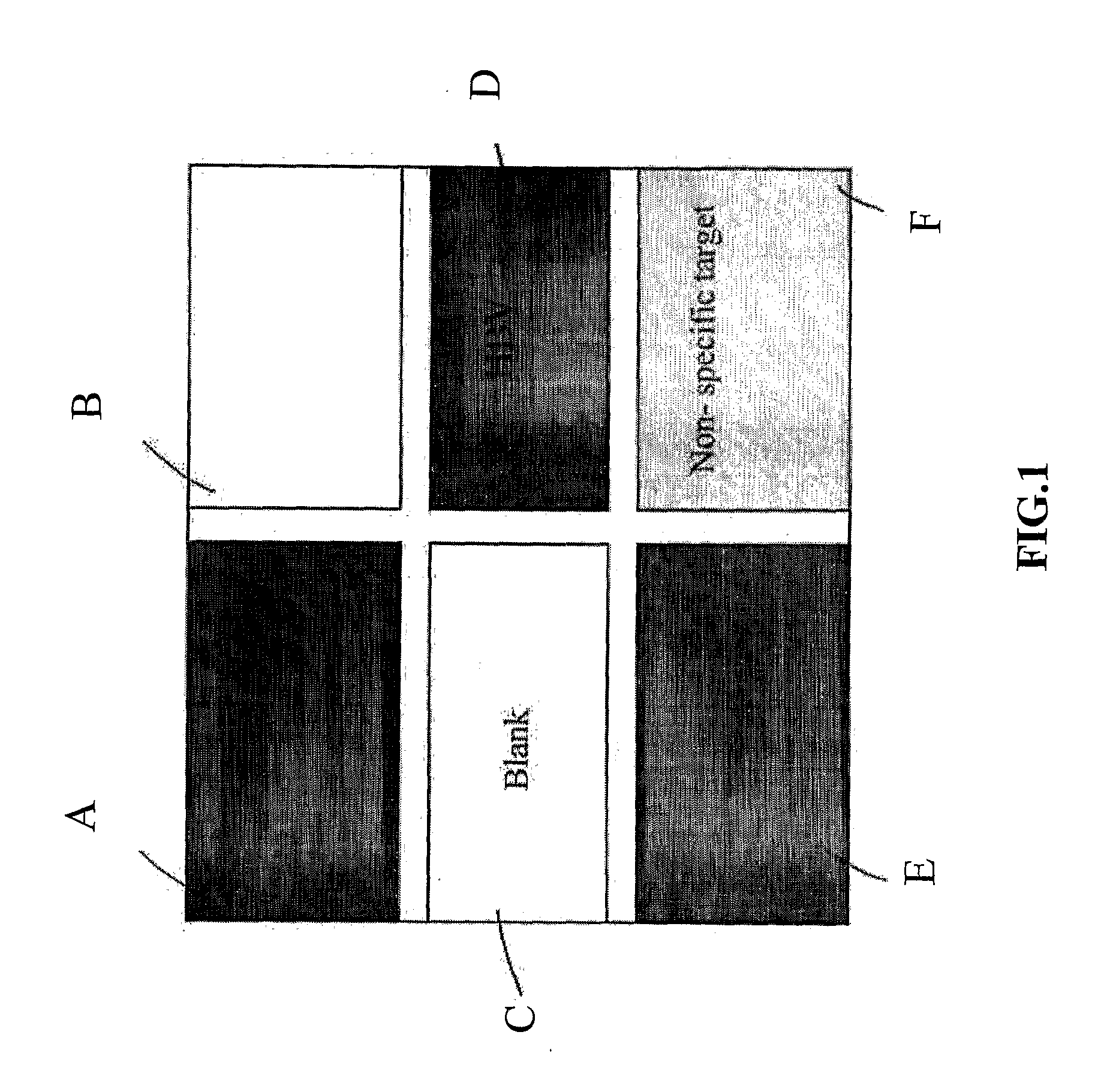 Method for detection of analyte in microarray of samples and apparatus for performing such method