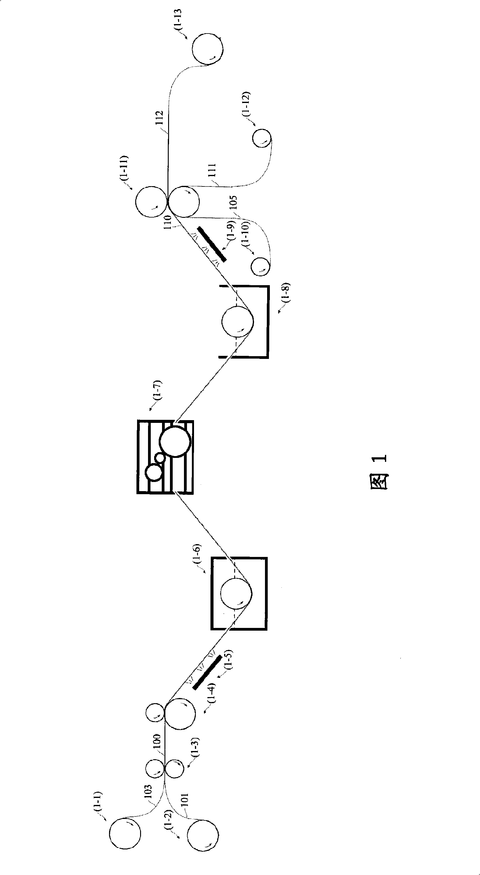 Special membrane and method for manufacturing radio-frequency label antenna