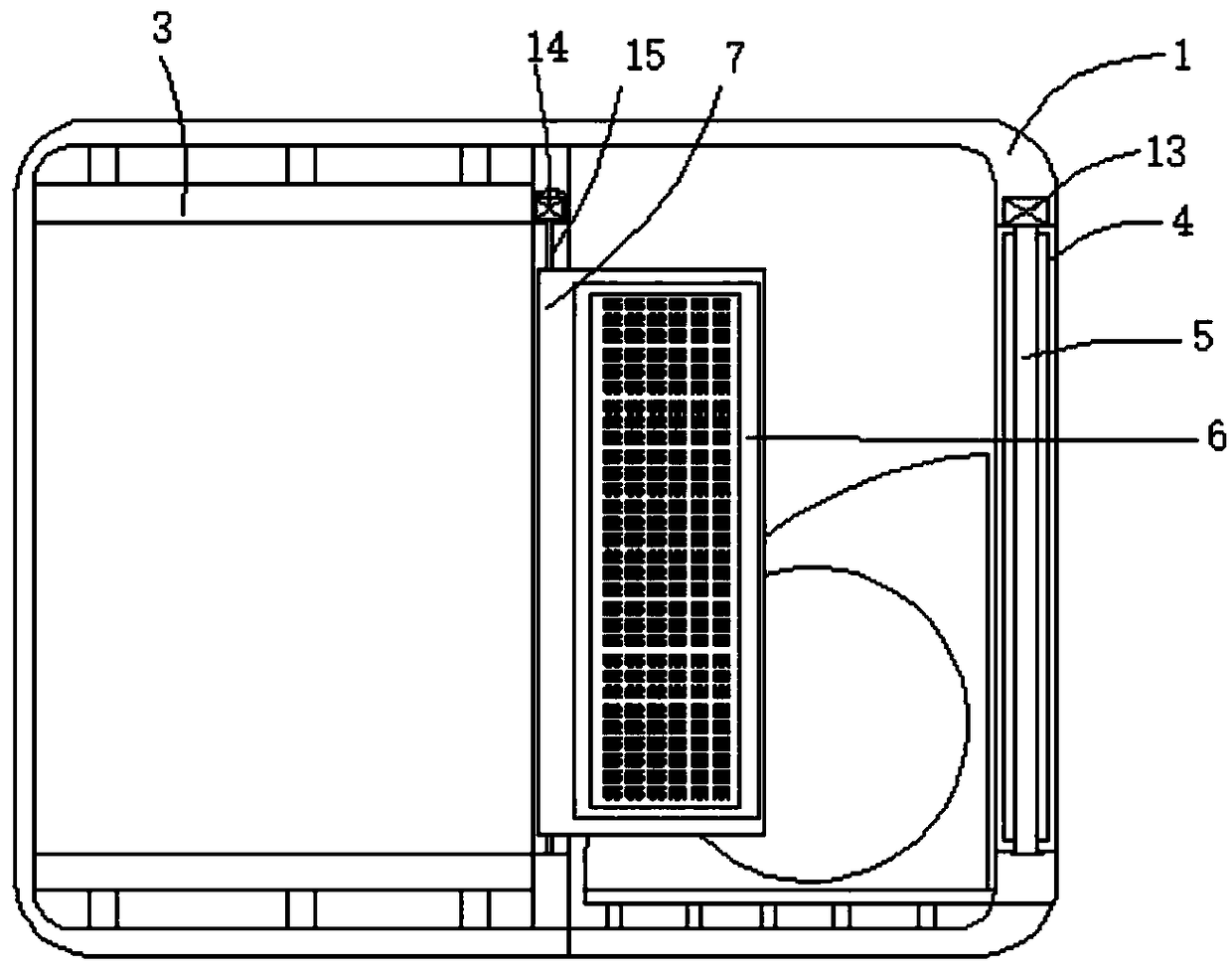 Exhausted tea intelligent separation garbage can