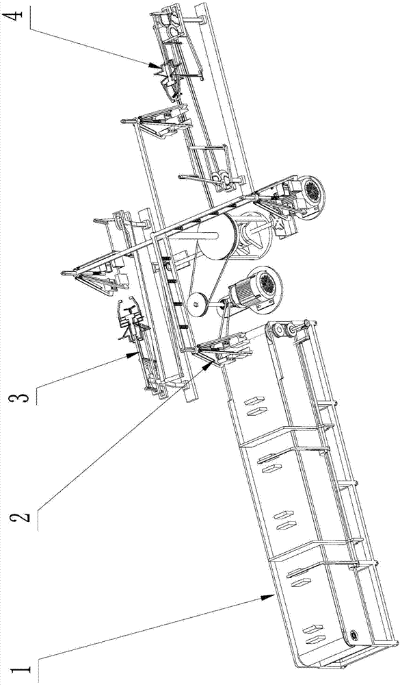 Multi-station flexible hairy crab shaping and binding all-in-one machine and its use method