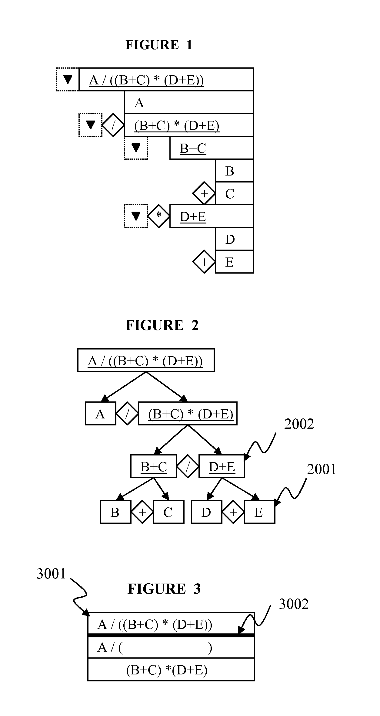 Calculation expression management