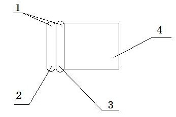 Design method for composite solid lubrication sprocket shaft group