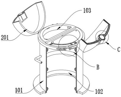 Data protection container of navigation data recorder