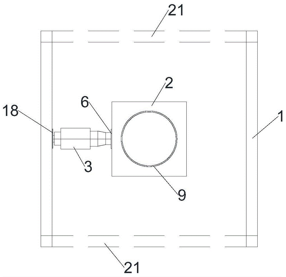 Portable weak-layer in-situ direct-shear tester and testing method thereof