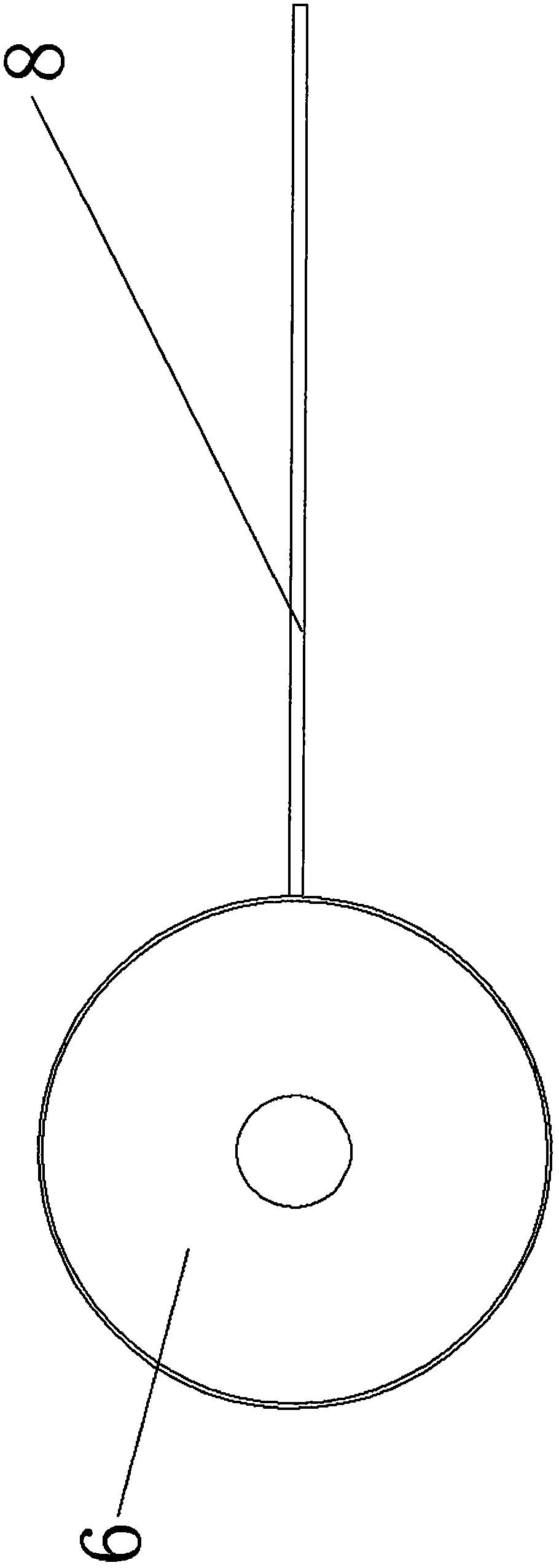 A top-mounted tussah cocoon peeling machine