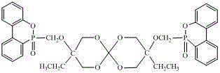 A kind of phosphorus-containing spiro compound and preparation method thereof