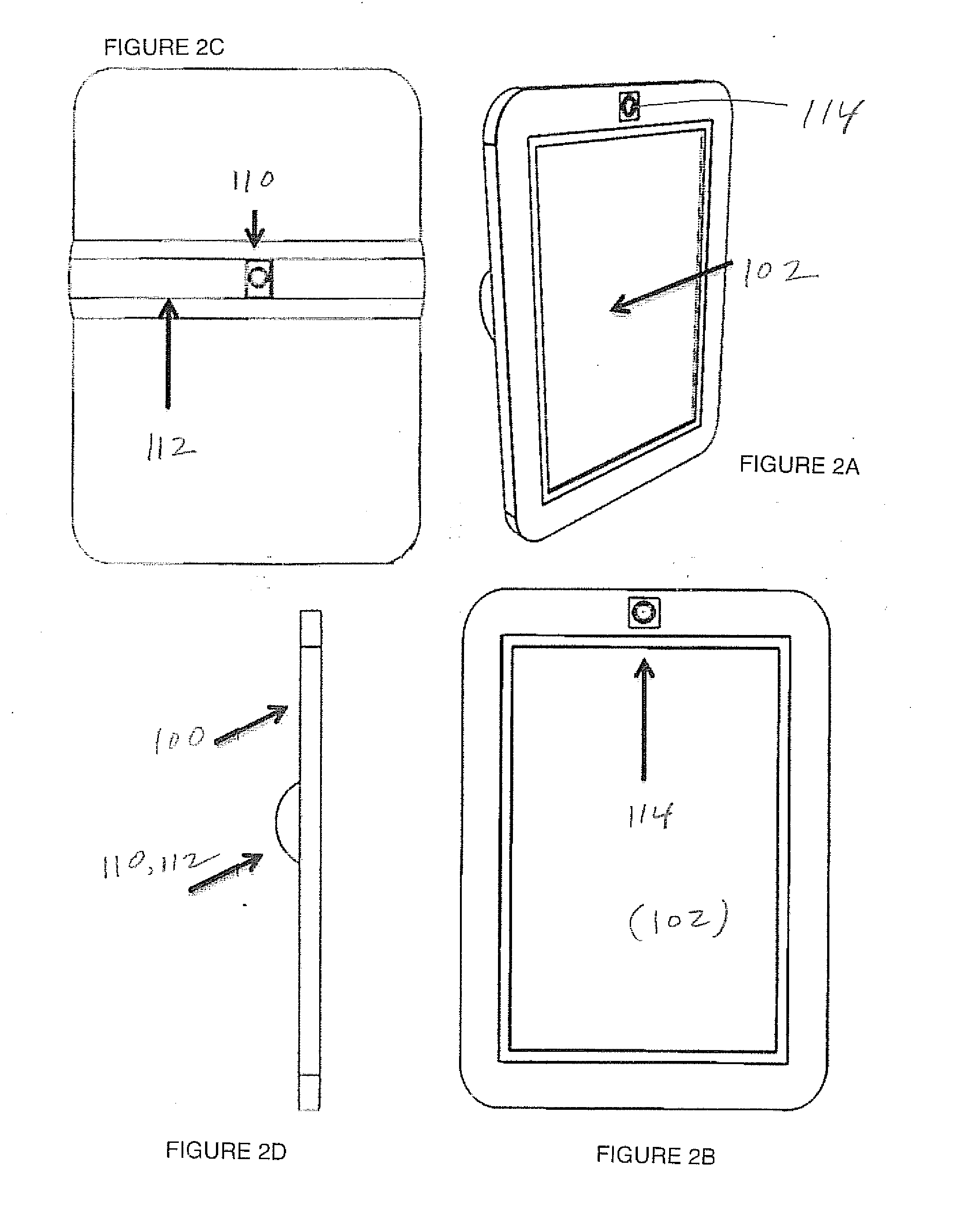 Touch screen augmented reality system and method