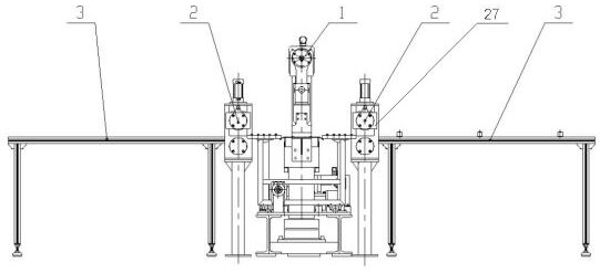 Blanking equipment and method for machining transformer iron core oil groove