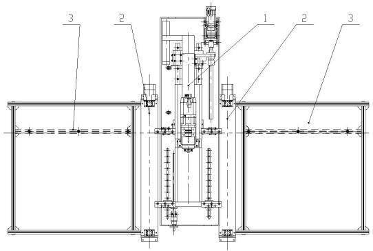 Blanking equipment and method for machining transformer iron core oil groove