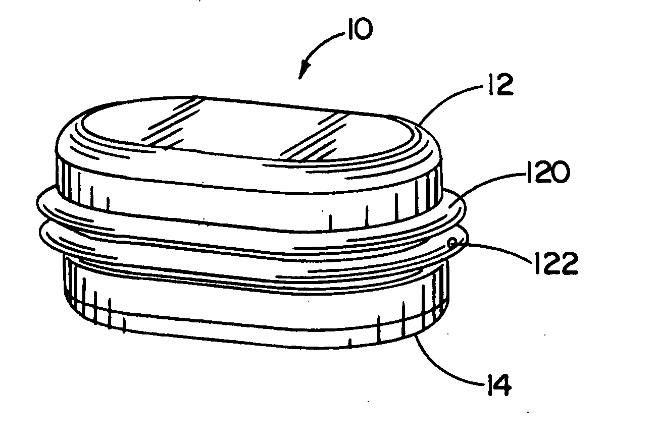 Artificial disc device