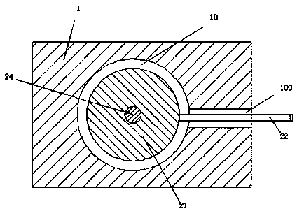 Novel vehicle charging device