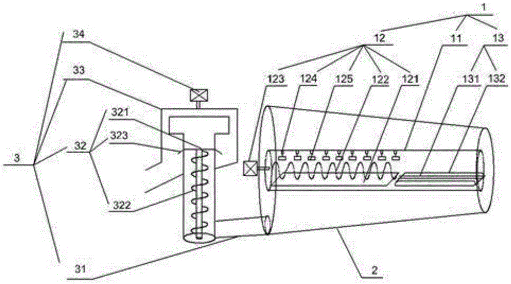 Corn threshing and impurity removing device