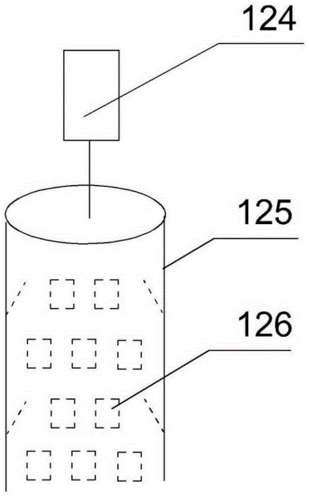 Corn threshing and impurity removing device