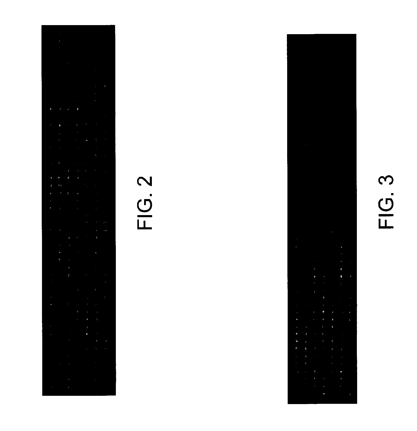 Method and device for non-destructive analysis of perforations in a material