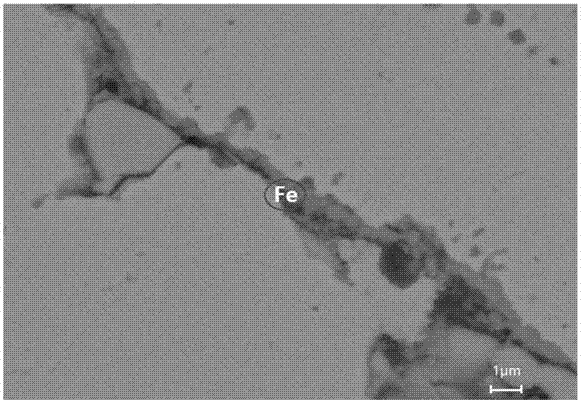 Preparation method of copper-based friction material with uniformly-distributed ferrum phase