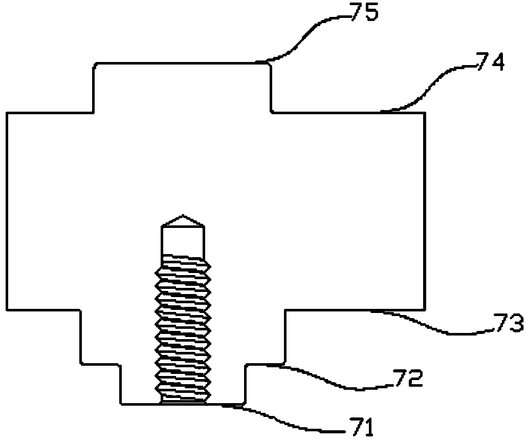 Die for machining powder metallurgy multi-step part